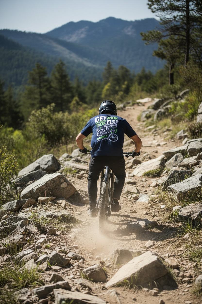 Steezey MTB THIN Get Your Ride On Short Sleeve Shirt