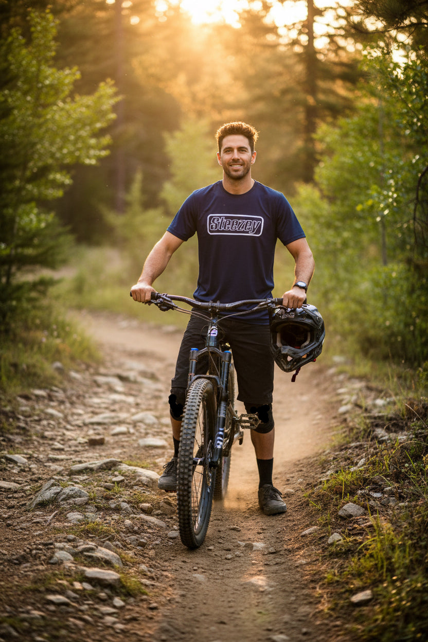Steezey MTB THIN Get Your Ride On Short Sleeve Shirt