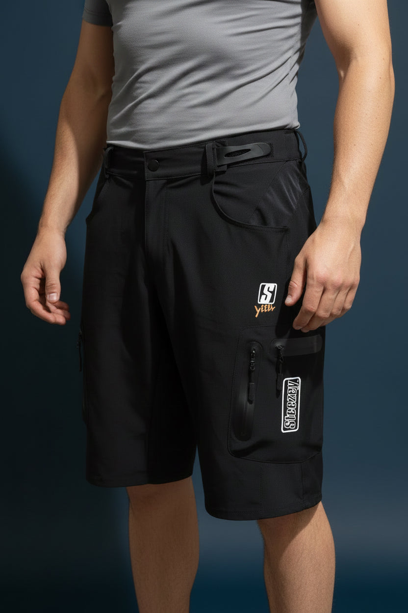 Steezey MTB Shred 4-Way Stretch Riding Shorts