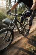 Steezey MTB Black Velocity Riding Gloves