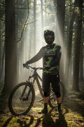 Steezey MTB Green Camo Long Sleeve Jersey