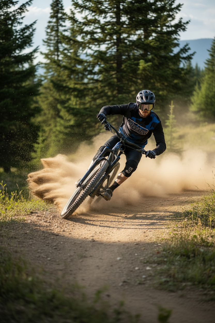 Steezey MTB Blue Camo Long Sleeve Jersey