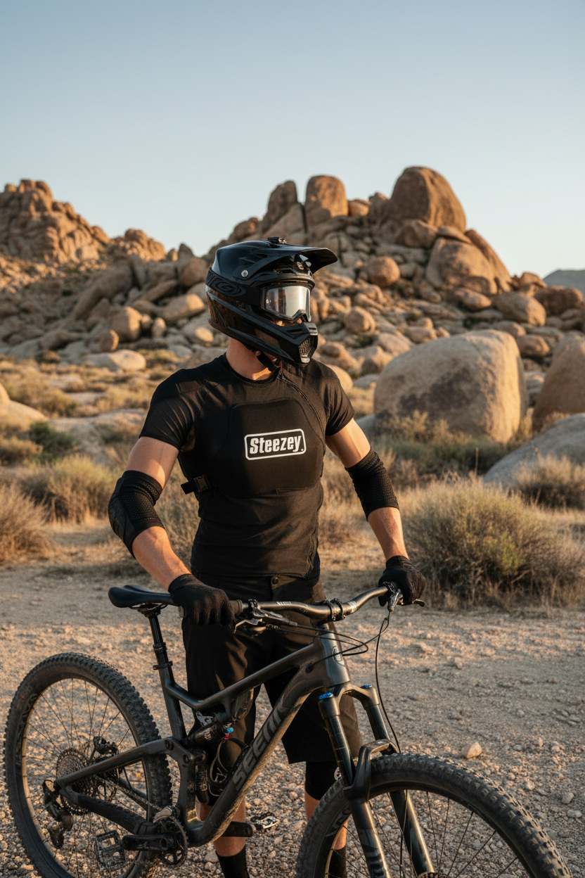Steezey MTB Pro Under Jersey Body Armour with FLEXFORM RESTOCKED