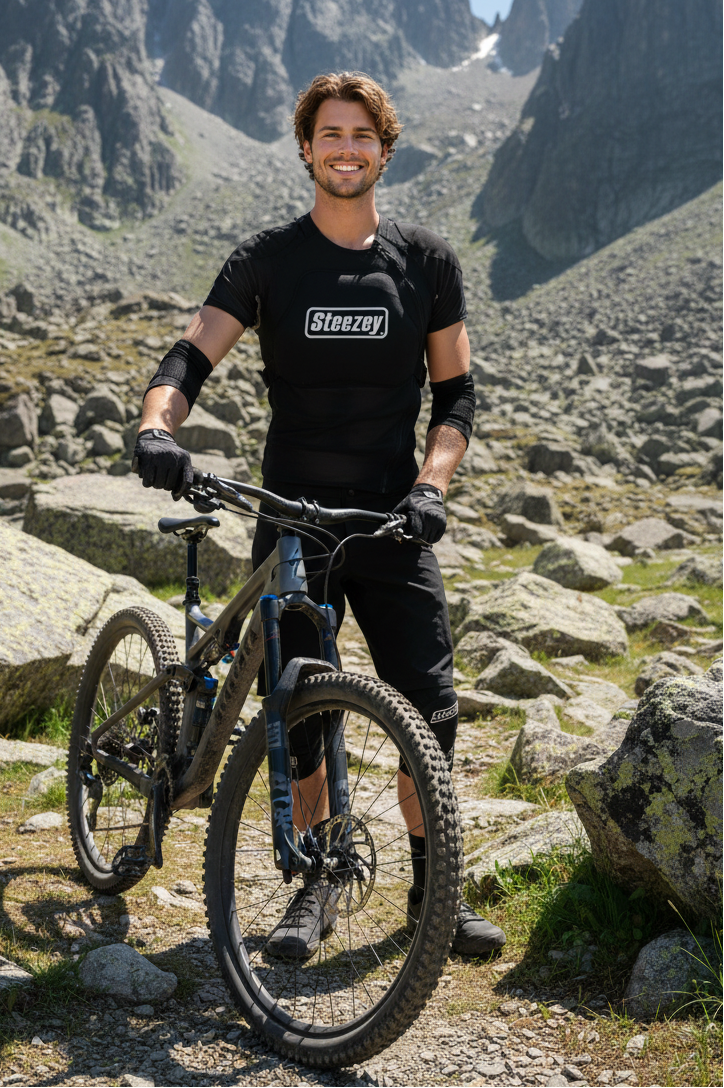 Steezey MTB Pro Under Jersey Body Armour with FLEXFORM RESTOCKED