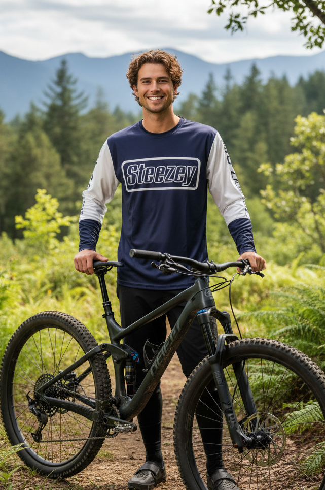 STEEZEY MTB P/W UpDraft Long Sleeve Jersey