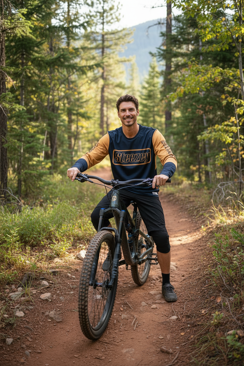 STEEZEY MTB Y/B UpDraft Long Sleeve Jersey