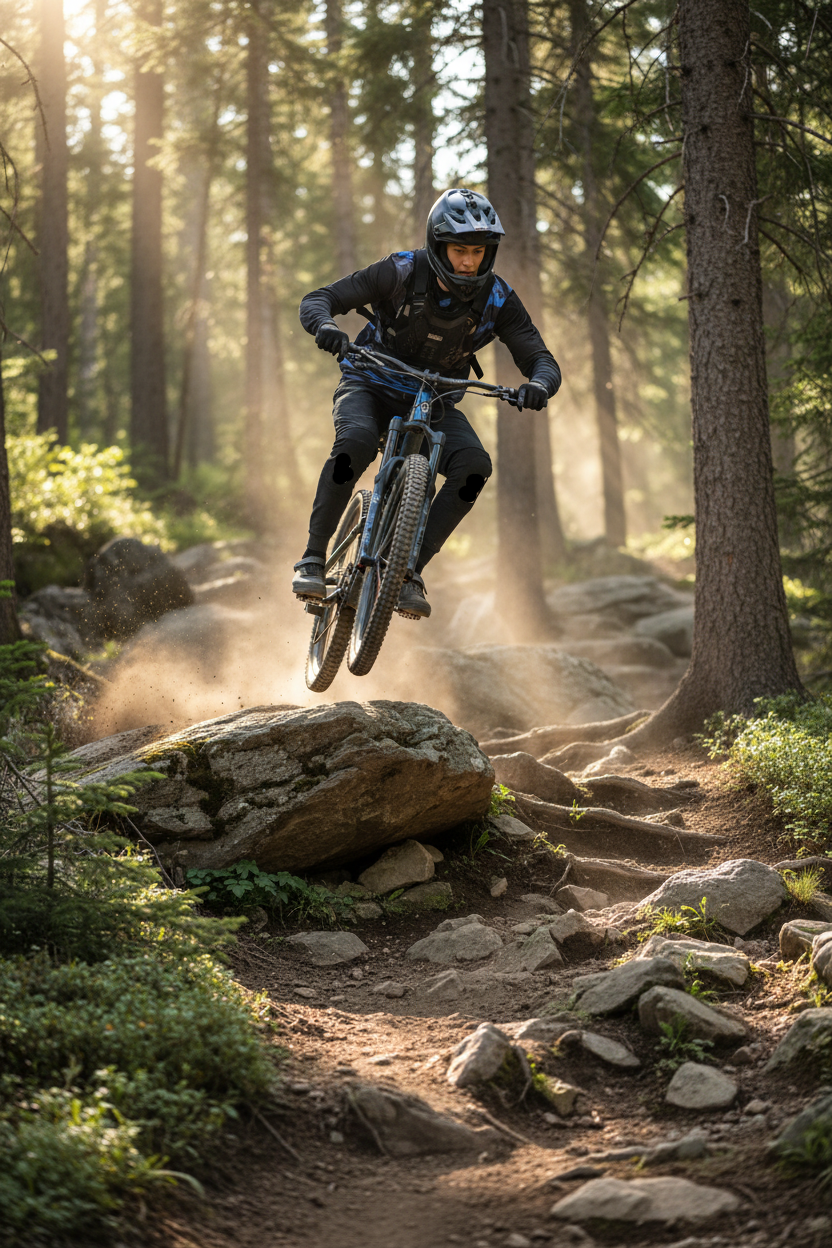 COMBO STEEZEY MTB BLUE CAMO / MTB HARDLINE UNDER OVER JERSEY BODY ARMOUR