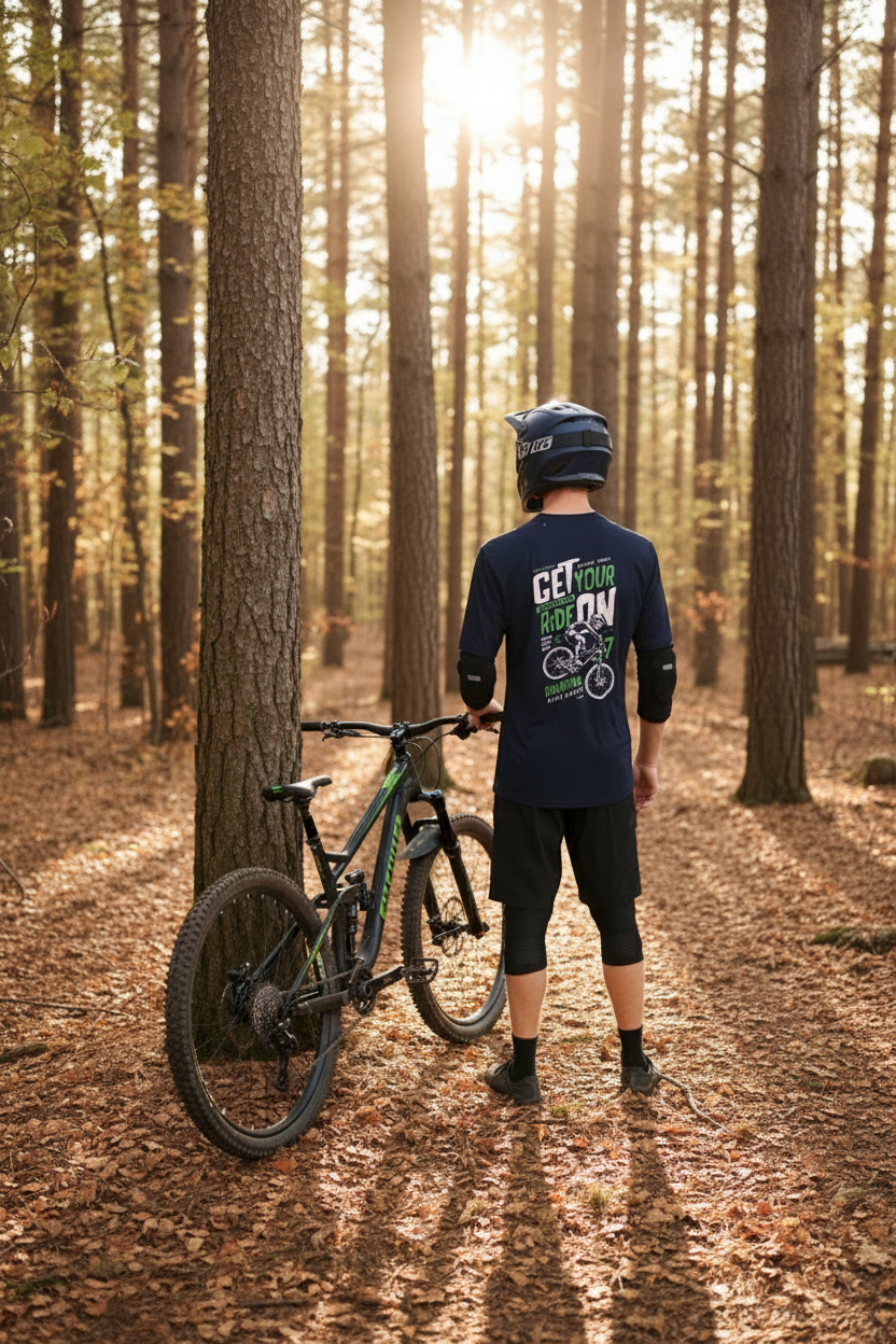 Steezey MTB THIN Get Your Ride On Short Sleeve Shirt