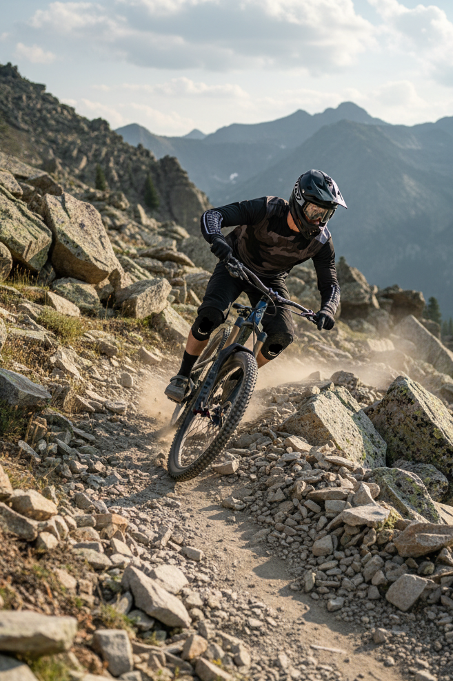 Steezey MTB Black Camo Long Sleeve Jersey