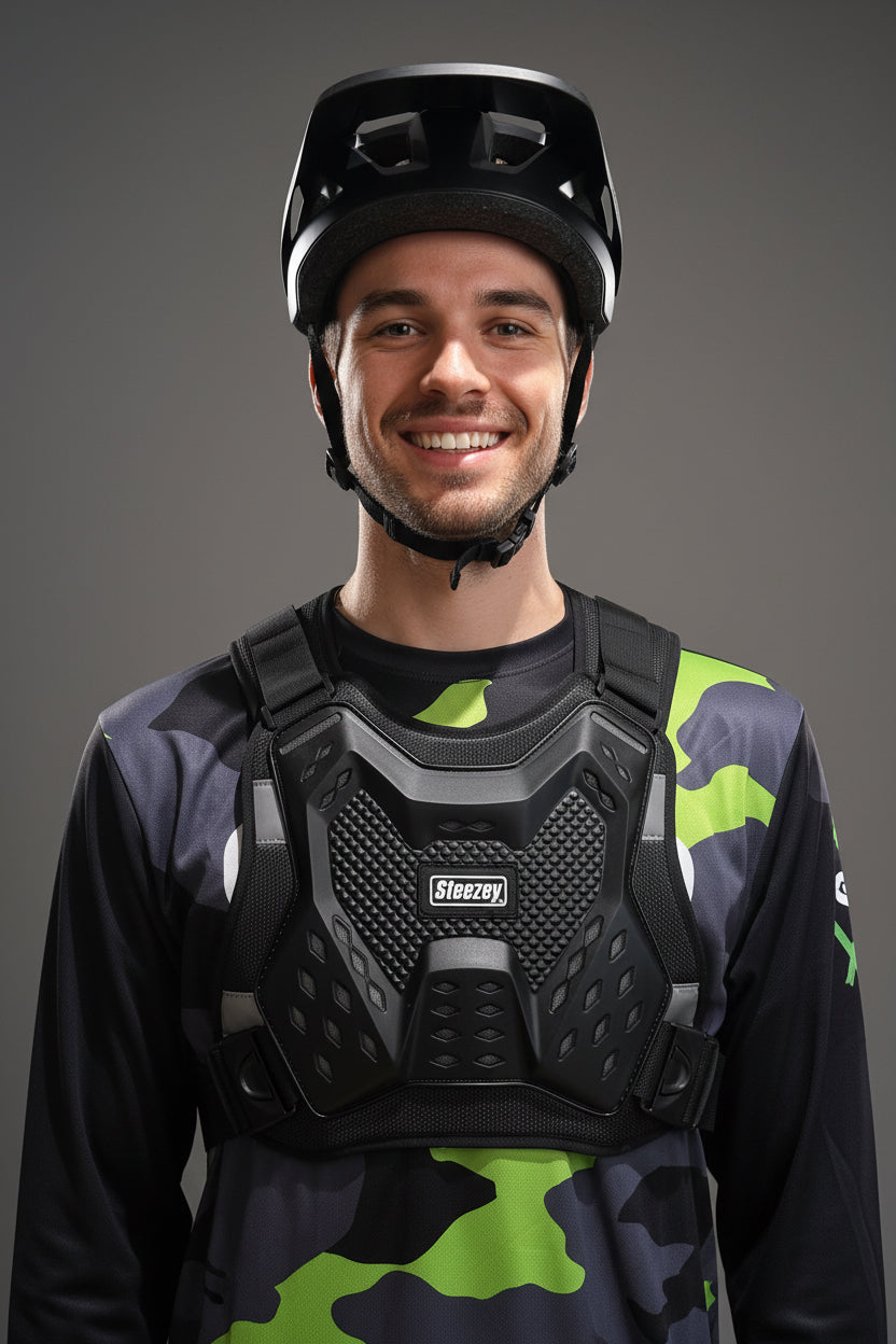 COMBO STEEZEY MTB GREEN CAMO / MTB HARDLINE UNDER OVER JERSEY BODY ARMOUR